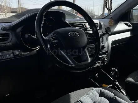 Kia Rio 2014 года за 5 700 000 тг. в Актобе – фото 5