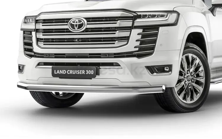 Защита переднего бампера Toyota Land Cruiser 300! за 93 000 тг. в Шымкент