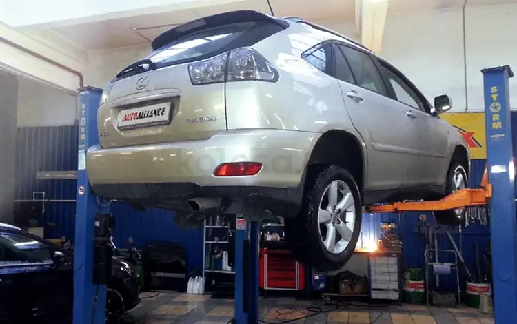 Диагностика и ремонт ходовой части, геометрия колес в Алматы