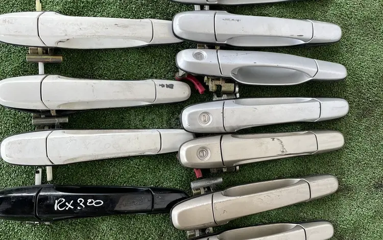 Ручка двери наружная Lexus RX300 1998 2003, оригинал б у за 5 000 тг. в Алматы