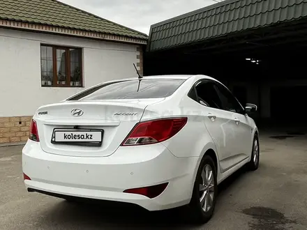 Hyundai Accent 2015 года за 6 600 000 тг. в Алматы – фото 6