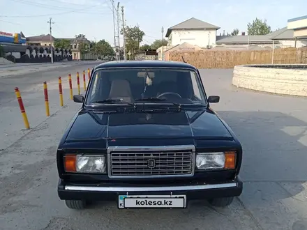 ВАЗ (Lada) 2107 2012 года за 1 600 000 тг. в Жетысай – фото 5