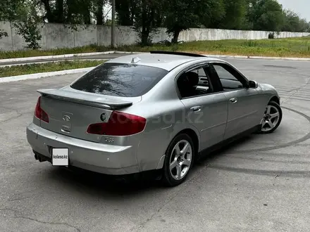 Infiniti G35 2002 года за 3 500 000 тг. в Тараз – фото 4