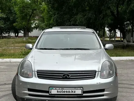 Infiniti G35 2002 года за 3 500 000 тг. в Тараз – фото 3