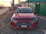 Hyundai Elantra 2018 года за 6 100 000 тг. в Аксай