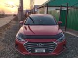 Hyundai Elantra 2018 года за 6 100 000 тг. в Аксай – фото 5