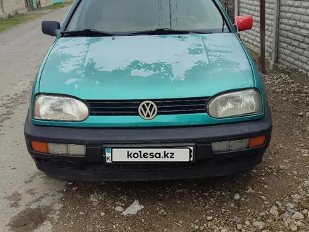 Volkswagen Golf 1992 года за 1 500 000 тг. в Тараз – фото 5