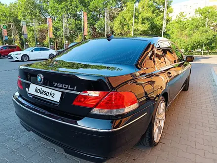 BMW 750 2006 года за 5 850 000 тг. в Алматы – фото 5