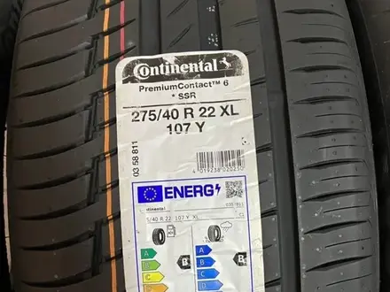 Continental Premium Contact 6 SSR 275/40 R22 107 Y 315/35 R22 111Y за 1 800 000 тг. в Астана – фото 4