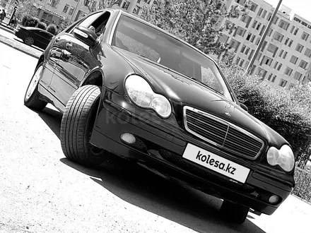 Mercedes-Benz C 180 2002 года за 3 500 000 тг. в Астана – фото 7