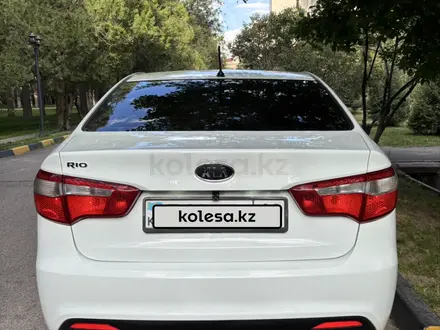 Kia Rio 2012 года за 4 400 000 тг. в Алматы – фото 7