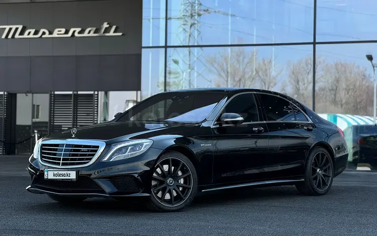 Mercedes-Benz S 63 AMG 2015 годаүшін31 800 000 тг. в Алматы