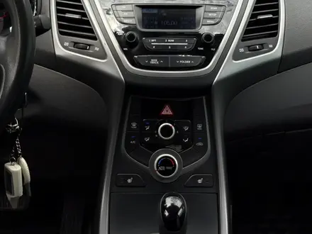 Hyundai Elantra 2014 года за 5 590 000 тг. в Актау – фото 10