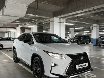 Lexus RX 200t 2017 года за 18 500 000 тг. в Астана