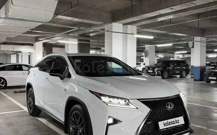 Lexus RX 200t 2017 года за 18 500 000 тг. в Астана