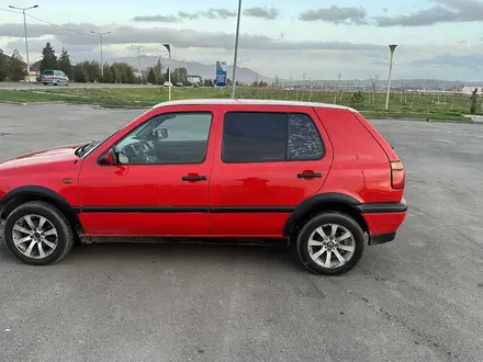 Volkswagen Golf 1994 года за 1 300 000 тг. в Тараз – фото 8