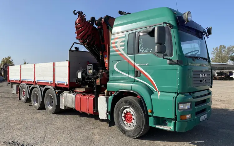 MAN  TGA 44.530 8/4. HIAB 422 E-8 HIPRO 2008 годаүшін55 900 000 тг. в Алматы