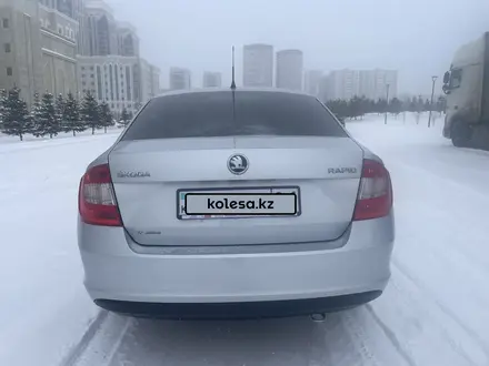 Skoda Rapid 2014 года за 4 000 000 тг. в Астана – фото 5