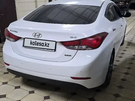 Hyundai Elantra 2015 года за 5 700 000 тг. в Шымкент – фото 10