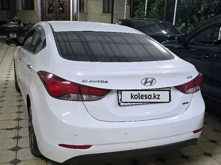 Hyundai Elantra 2015 года за 5 700 000 тг. в Шымкент – фото 9