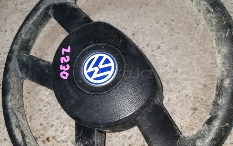 Руль с аирбагом Volkswagen Polo MK4 за 7 000 тг. в Астана