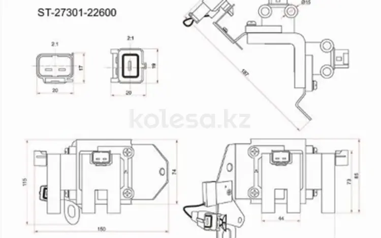 Катушка зажигания за 11 300 тг. в Талдыкорган