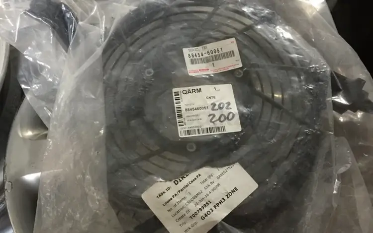 Корпус дополнительного вентелятора и крыльчатка новый оригинал за 1 000 тг. в Алматы