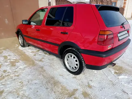 Volkswagen Golf 1992 года за 1 500 000 тг. в Аральск – фото 6