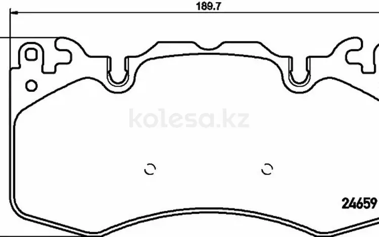 Колодки передние Land Rover Discovery IV (LA) (09-16) за 25 000 тг. в Алматы