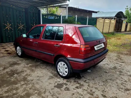 Volkswagen Golf 1993 года за 1 450 000 тг. в Тараз – фото 4