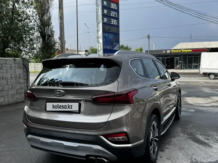 Hyundai Santa Fe 2020 года за 10 900 000 тг. в Шымкент – фото 8