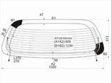 Стекло заднее с обогревом TOYOTA CALDINA 92-02for24 250 тг. в Астана