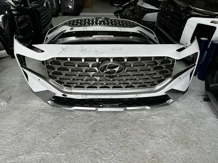 Бампер Передний Хундай Санта фе Hyundai Santafe бамперүшін107 000 тг. в Уральск – фото 5