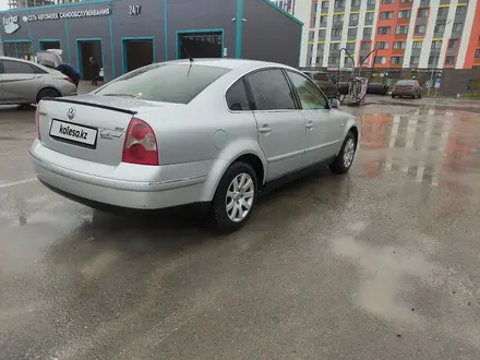 Volkswagen Passat 2002 года за 2 500 000 тг. в Астана – фото 6