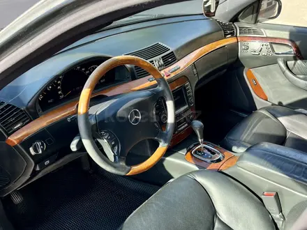 Mercedes-Benz S 500 2003 года за 5 000 000 тг. в Астана – фото 8