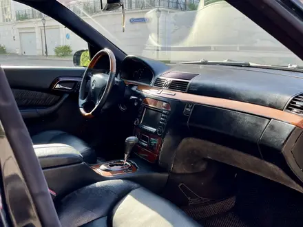 Mercedes-Benz S 500 2003 года за 5 000 000 тг. в Астана – фото 11