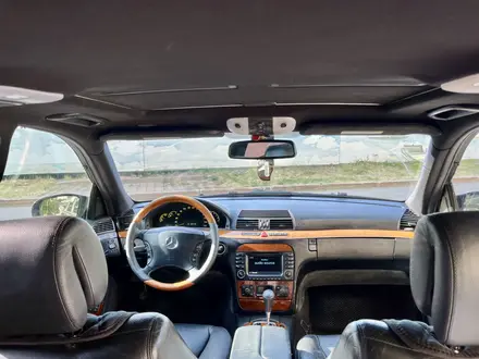 Mercedes-Benz S 500 2003 года за 5 000 000 тг. в Астана – фото 10