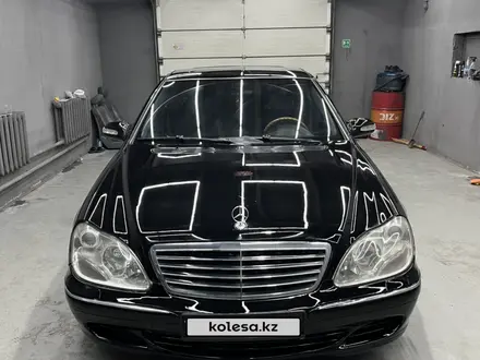 Mercedes-Benz S 500 2003 года за 5 000 000 тг. в Астана – фото 15