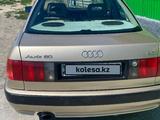 Audi 80 1992 года за 1 800 000 тг. в Тараз – фото 5