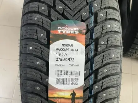 Nokian Tyres Hakkapeliitta 10p SUV 275/50 R22 за 550 000 тг. в Уральск – фото 3