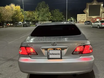 Lexus ES 300 2003 года за 6 700 000 тг. в Тараз – фото 2