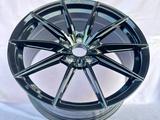 Новые диски XF005 R18 8J ET35 66.45 5x112 BLACK за 340 000 тг. в Алматы – фото 2