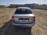 Hyundai Accent 2007 года за 1 000 000 тг. в Жанаозен – фото 3