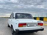 ВАЗ (Lada) 2107 2005 года за 1 100 000 тг. в Кызылорда – фото 3