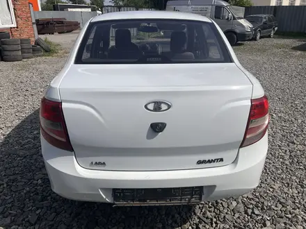 ВАЗ (Lada) Granta 2190 2013 года за 2 100 000 тг. в Костанай – фото 6