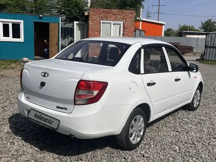ВАЗ (Lada) Granta 2190 2013 года за 2 100 000 тг. в Костанай – фото 8