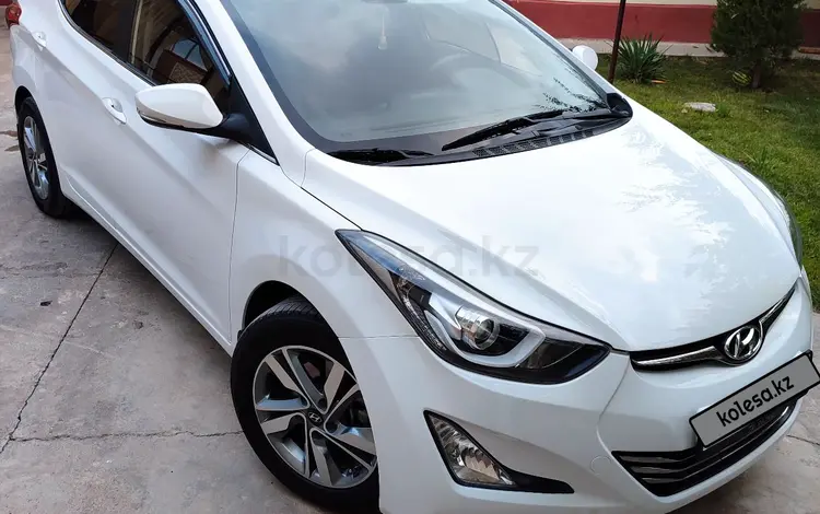 Hyundai Elantra 2014 года за 6 700 000 тг. в Туркестан