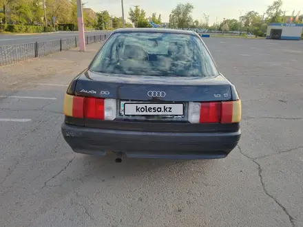 Audi 80 1991 года за 1 100 000 тг. в Аксу – фото 4