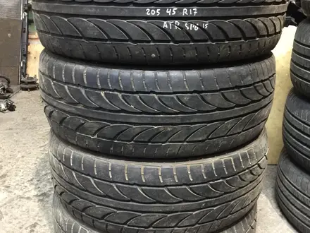 Резина летняя 205/45 R17 ATR Sport, из Японии за 68 000 тг. в Алматы