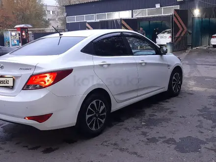 Hyundai Accent 2015 года за 6 100 000 тг. в Алматы – фото 3